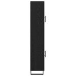Casa si Gradina - Mobilier - Comode si corpuri - Corpuri bucatarie - Bufet Stejar Negru 69,5 x 34 x 180 cm Lemn compozit - Infinity.ro