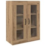 Casa si Gradina - Mobilier - Comode si corpuri - Corpuri bucatarie - Bufet Stejar Artizanal 69,5 x 34 x 180 cm Lemn compozit - Infinity.ro