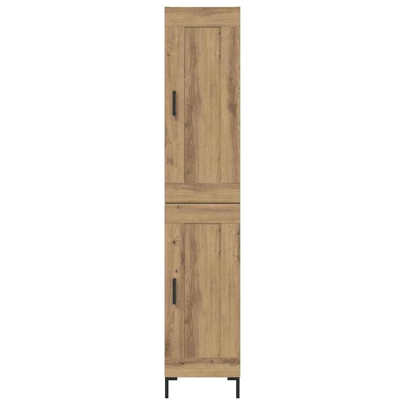 Casa si Gradina - Mobilier - Comode si corpuri - Corpuri bucatarie - Bufet Stejar Artizanal 34,5 x 34 x 180 cm Lemn compozit - Infinity.ro