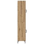 Casa si Gradina - Mobilier - Comode si corpuri - Corpuri bucatarie - Bufet Stejar Artizanal 34,5 x 34 x 180 cm Lemn compozit - Infinity.ro