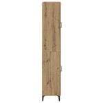 Casa si Gradina - Mobilier - Comode si corpuri - Corpuri bucatarie - Bufet Stejar Artizanal 69,5 x 34 x 180 cm Lemn compozit - Infinity.ro