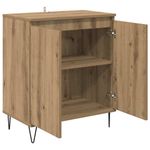 Casa si Gradina - Mobilier - Comode si corpuri - Comode - Bufet Stejar Artizanal 60 x 35 x 70 cm Lemn compozit - Infinity.ro