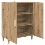 Casa si Gradina - Mobilier - Comode si corpuri - Comode - Bufet Stejar Artizanal 70 x 34 x 90 cm Lemn compozit - Infinity.ro