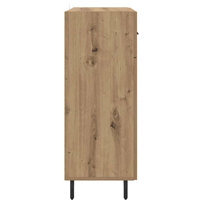 Casa si Gradina - Mobilier - Comode si corpuri - Comode - Bufet Stejar Artizanal 69,5 x 34 x 90 cm Lemn compozit - Infinity.ro