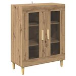 Casa si Gradina - Mobilier - Comode si corpuri - Comode - Bufet Stejar Artizanal 69,5 x 34 x 90 cm Lemn compozit - Infinity.ro