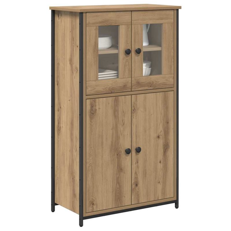 Casa si Gradina - Mobilier - Comode si corpuri - Comode - Bufet Stejar Artizanal 62 x 32 x 106,5 cm Lemn compozit - Infinity.ro