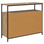 Casa si Gradina - Mobilier - Comode si corpuri - Comode - Bufet Stejar Artizanal 100 x 35 x 80 cm Lemn compozit - Infinity.ro