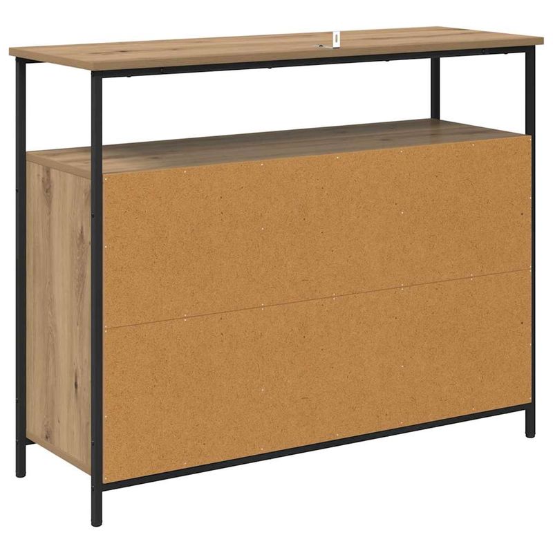 Casa si Gradina - Mobilier - Comode si corpuri - Comode - Bufet Stejar Artizanal 100 x 35 x 80 cm Lemn compozit - Infinity.ro