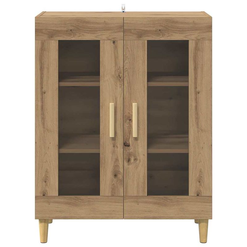 Casa si Gradina - Mobilier - Comode si corpuri - Comode - Bufet Stejar Artizanal 69,5 x 34 x 90 cm Lemn compozit - Infinity.ro