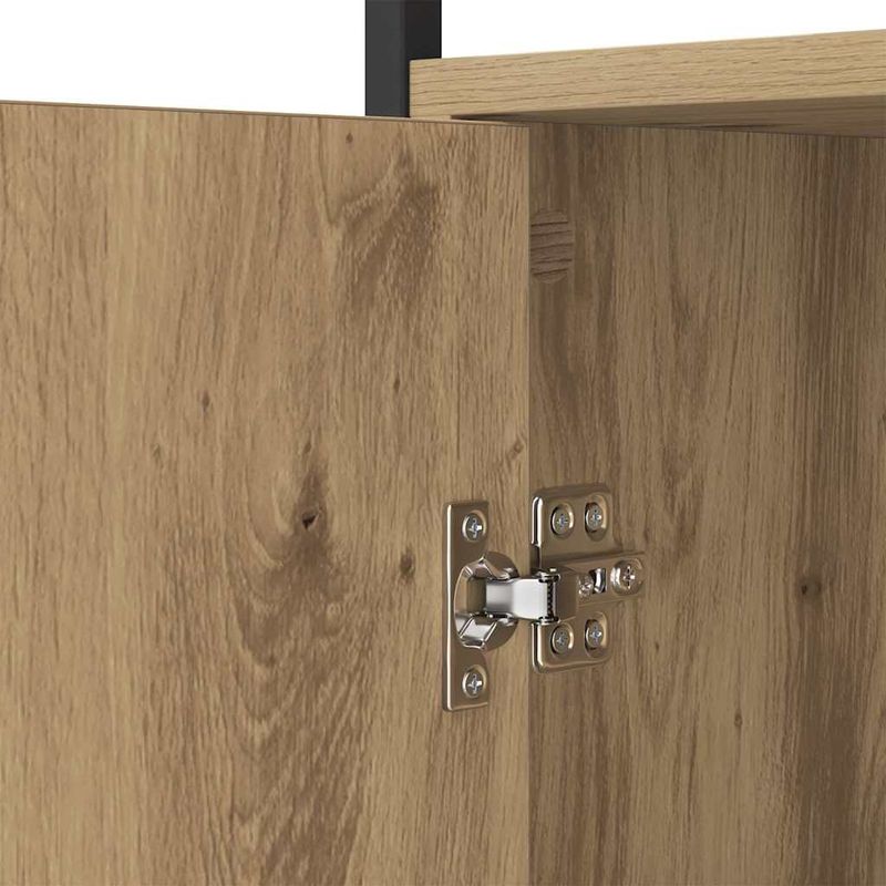 Casa si Gradina - Mobilier - Comode si corpuri - Comode - Bufet Stejar Artizanal 100 x 35 x 80 cm Lemn compozit - Infinity.ro