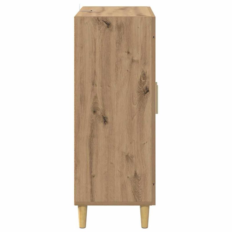 Casa si Gradina - Mobilier - Comode si corpuri - Comode - Bufet Stejar Artizanal 69,5 x 34 x 90 cm Lemn compozit - Infinity.ro