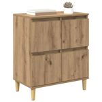 Casa si Gradina - Mobilier - Comode si corpuri - Comode - Bufet Stejar Artizanal 60 x 35 x 70 cm Lemn compozit - Infinity.ro