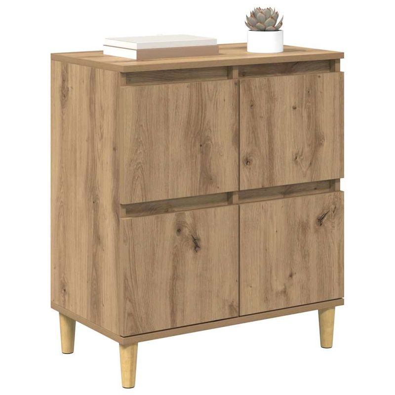 Casa si Gradina - Mobilier - Comode si corpuri - Comode - Bufet Stejar Artizanal 60 x 35 x 70 cm Lemn compozit - Infinity.ro