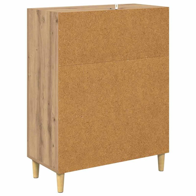 Casa si Gradina - Mobilier - Comode si corpuri - Comode - Bufet Stejar Artizanal 69,5 x 34 x 90 cm Lemn compozit - Infinity.ro