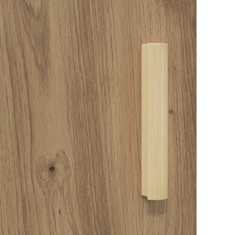 Casa si Gradina - Mobilier - Comode si corpuri - Comode - Bufet Stejar Artizanal 69,5 x 34 x 90 cm Lemn compozit - Infinity.ro