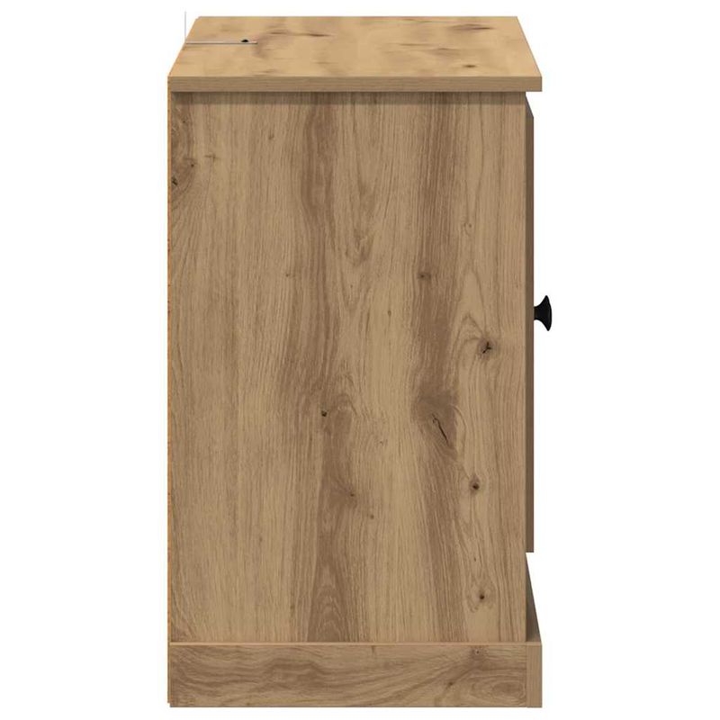 Casa si Gradina - Mobilier - Comode si corpuri - Comode - Bufet Stejar Artizanal 100 x 35,5 x 60 cm Lemn compozit - Infinity.ro