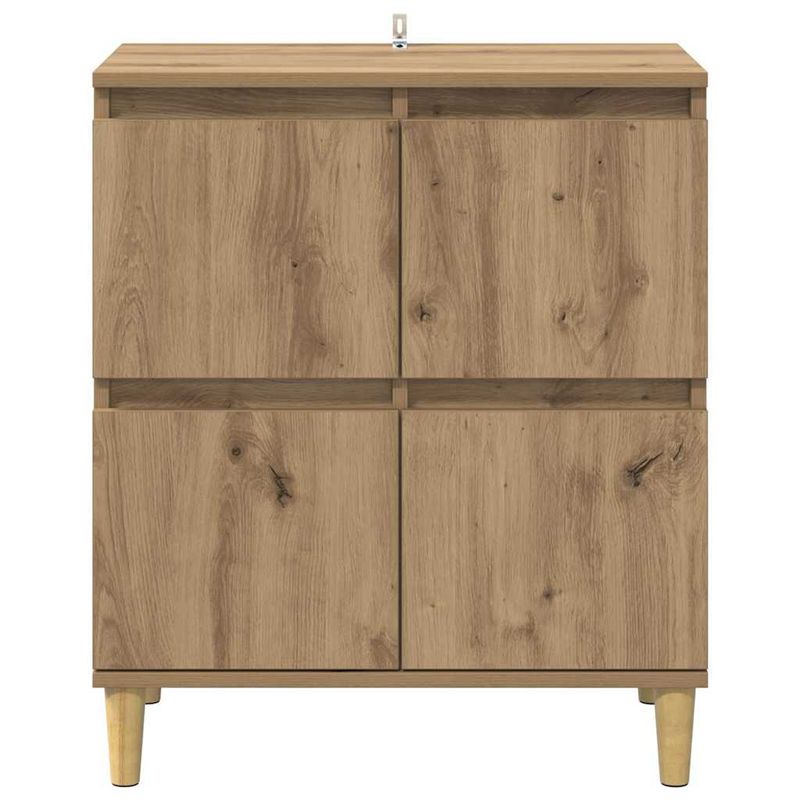 Casa si Gradina - Mobilier - Comode si corpuri - Comode - Bufet Stejar Artizanal 60 x 35 x 70 cm Lemn compozit - Infinity.ro