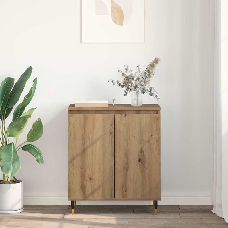 Casa si Gradina - Mobilier - Comode si corpuri - Comode - Bufet Stejar Artizanal 60 x 35 x 70 cm Lemn compozit - Infinity.ro