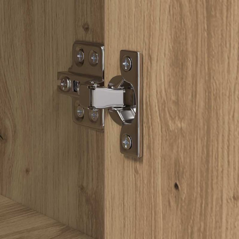 Casa si Gradina - Mobilier - Comode si corpuri - Comode - Bufet Stejar Artizanal 35 x 37 x 142 cm Lemn compozit - Infinity.ro