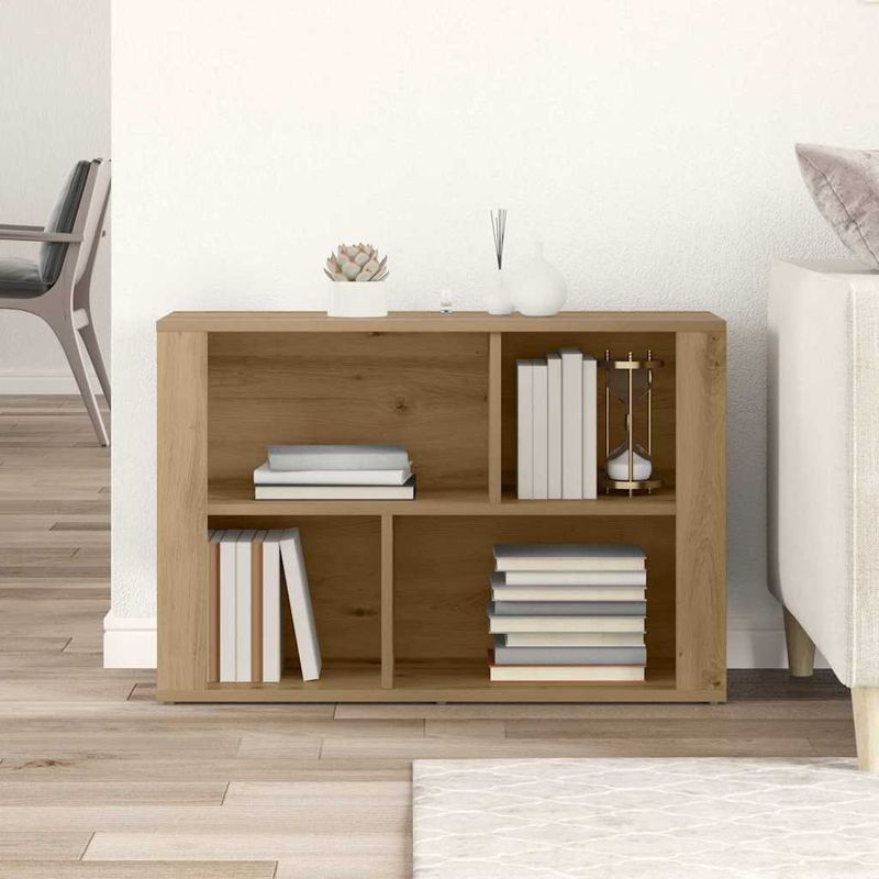 Casa si Gradina - Mobilier - Comode si corpuri - Comode - Bufet Stejar Artizanal 80 x 30 x 53 cm Lemn compozit - Infinity.ro