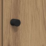 Casa si Gradina - Mobilier - Comode si corpuri - Comode - Bufet Stejar Artizanal 35 x 37 x 142 cm Lemn compozit - Infinity.ro