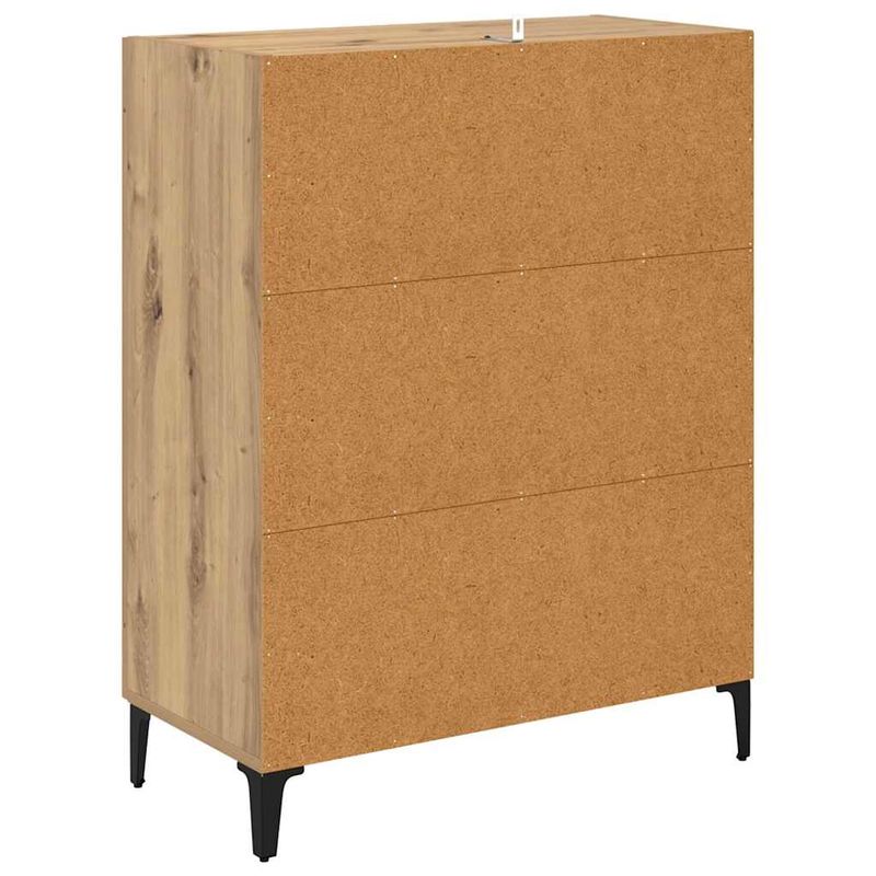 Casa si Gradina - Mobilier - Comode si corpuri - Comode - Bufet Stejar Artizanal 69,5 x 34 x 90 cm - Infinity.ro