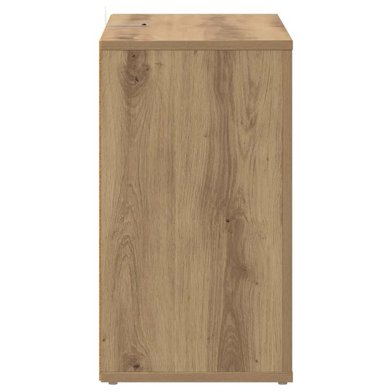 Casa si Gradina - Mobilier - Comode si corpuri - Comode - Bufet Stejar Artizanal 80 x 30 x 53 cm Lemn compozit - Infinity.ro