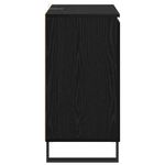 Casa si Gradina - Mobilier - Comode si corpuri - Comode - Bufet Stejar Negru 60 x 35 x 70 cm Lemn compozit - Infinity.ro