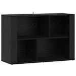 Casa si Gradina - Mobilier - Comode si corpuri - Comode - Bufet Stejar Negru 80 x 30 x 53 cm Lemn compozit - Infinity.ro