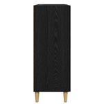 Casa si Gradina - Mobilier - Comode si corpuri - Comode - Bufet Stejar Negru 70 x 34 x 90 cm Lemn compozit - Infinity.ro