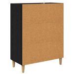 Casa si Gradina - Mobilier - Comode si corpuri - Comode - Bufet Stejar Negru 70 x 34 x 90 cm Lemn compozit - Infinity.ro
