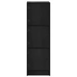 Casa si Gradina - Mobilier - Comode si corpuri - Comode - Bufet Stejar Negru 35 x 37 x 109 cm Lemn compozit - Infinity.ro