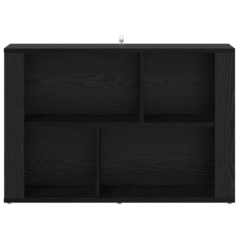 Casa si Gradina - Mobilier - Comode si corpuri - Comode - Bufet Stejar Negru 80 x 30 x 53 cm Lemn compozit - Infinity.ro