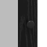 Casa si Gradina - Mobilier - Comode si corpuri - Comode - Bufet Stejar Negru 100 x 35 x 80 cm Lemn compozit - Infinity.ro