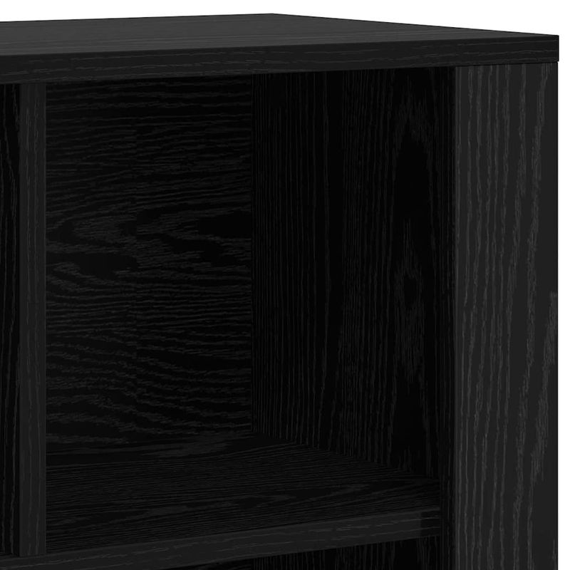 Casa si Gradina - Mobilier - Comode si corpuri - Comode - Bufet Stejar Negru 80 x 30 x 53 cm Lemn compozit - Infinity.ro