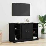 Casa si Gradina - Mobilier - Comode si corpuri - Comode - Bufet Stejar Negru 100 x 35,5 x 60 cm Lemn compozit - Infinity.ro