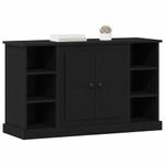 Casa si Gradina - Mobilier - Comode si corpuri - Comode - Bufet Stejar Negru 100 x 35,5 x 60 cm Lemn compozit - Infinity.ro