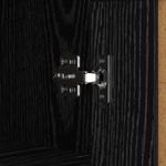 Casa si Gradina - Mobilier - Comode si corpuri - Comode - Bufet Stejar Negru 69,5 x 34 x 90 cm Lemn Ingineresc si Fier - Infinity.ro