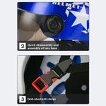 Auto si Moto - Moto - Echipamente protectie moto - Casti moto - Casca protectie bicicleta/trotineta electrica, Unisex, cu viziera detasabila, usoara, marime universala 55-62 cm, Neagra - Infinity.ro