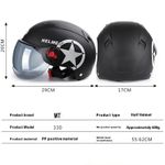 Auto si Moto - Moto - Echipamente protectie moto - Casti moto - Casca protectie bicicleta/trotineta electrica, Unisex, cu viziera detasabila, usoara, marime universala 55-62 cm, Neagra - Infinity.ro