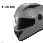 Auto si Moto - Moto - Echipamente protectie moto - Casti moto - Casca Moto/Scuter FIXATO Ultra,Viziera Dubla, Ventilatie buna si permeabilitate la aer, Esarfa de iarna detasabila, Alba - Infinity.ro