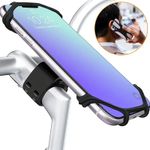 Auto si Moto - Moto - Accesorii moto si consumabile - Suport telefon universal pentru bicicleta, FIXATO, rotativ 360°, montaj pe ghidon, silicon, compatibil bicicleta - Infinity.ro