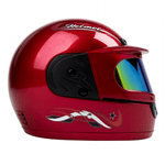 Auto si Moto - Moto - Echipamente protectie moto - Casti moto - Casca moto/scuter Full face unisex, cu Viziera Dubla, FIXATO, marime universala 56-62cm, Rosu - Infinity.ro