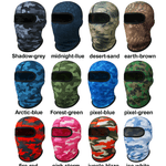 Auto si Moto - Moto - Echipamente protectie moto - Casti moto - Cagula Camuflaj FIXATO, Unisex, Protectie UV, Material elastic, respirabil, Marime universala, Forest Green - Infinity.ro