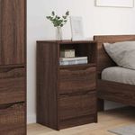 Casa si Gradina - Mobilier - Comode si corpuri - Noptiere - Noptiere cu sertar 2 pcs Stejar inchis 40 x 30 x 467 cm - Infinity.ro