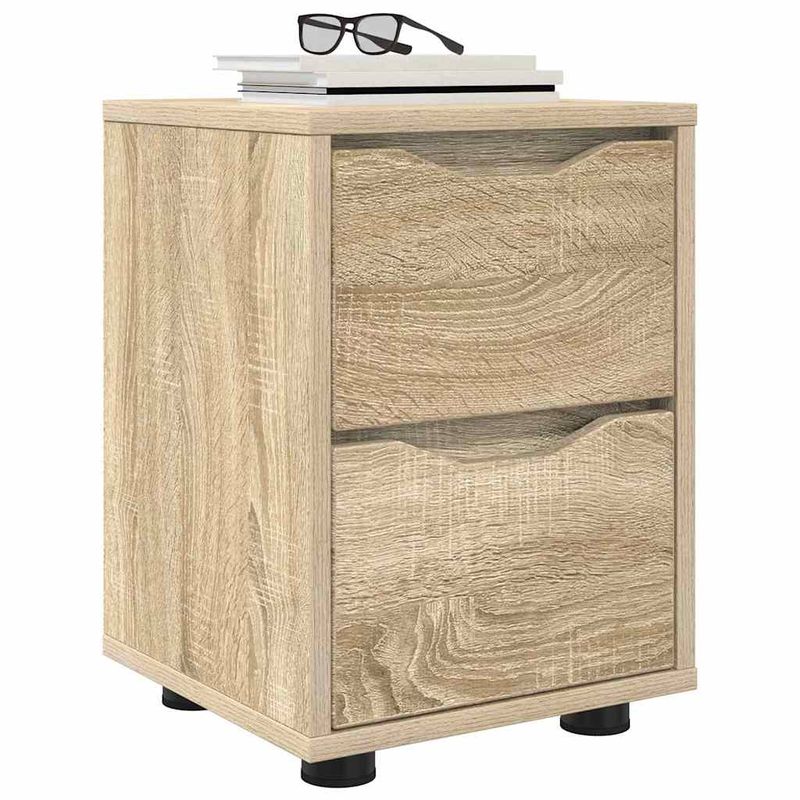Casa si Gradina - Mobilier - Comode si corpuri - Noptiere - Noptiere 2 pcs Stejar Sonoma 30,5 x 30 x 43 cm - Infinity.ro