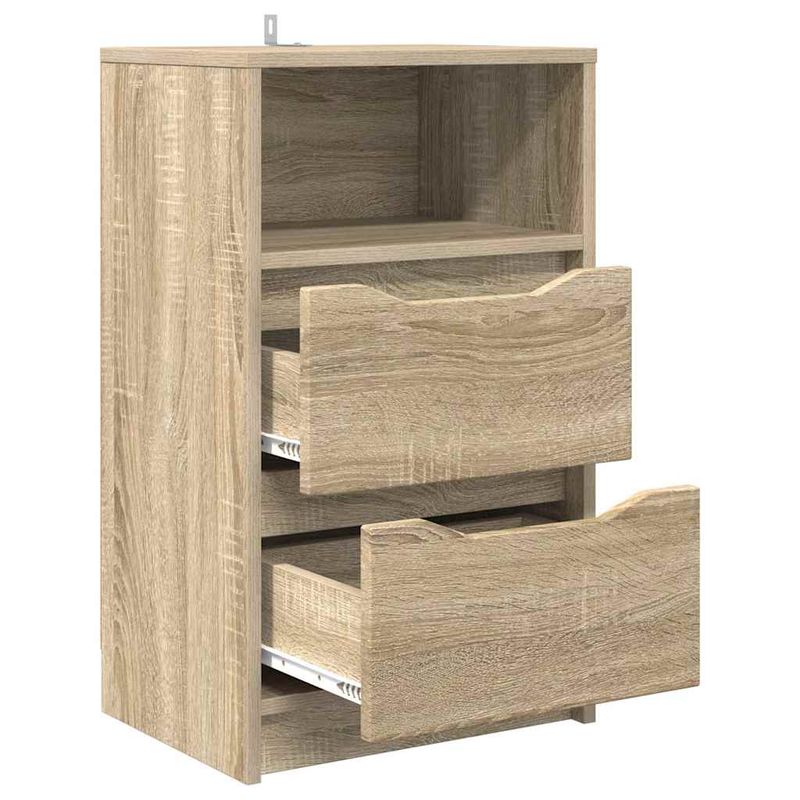 Casa si Gradina - Mobilier - Comode si corpuri - Noptiere - Noptiere cu sertar 2 pcs Stejar Sonoma 40 x 30 x 467 cm - Infinity.ro