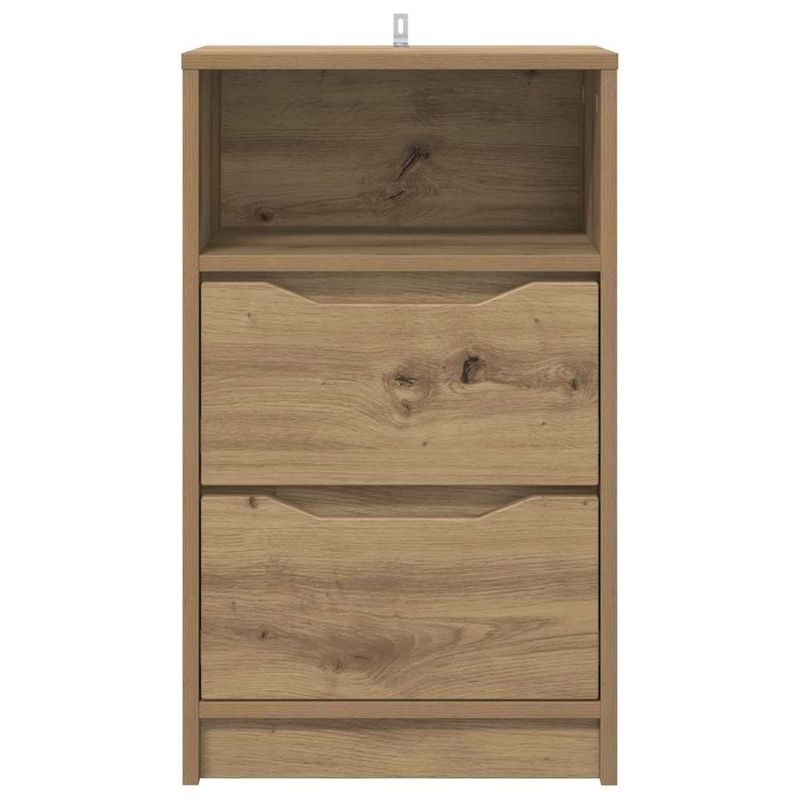 Casa si Gradina - Mobilier - Comode si corpuri - Noptiere - Noptiere 2 pcs Stejar Artizanal 40 x 30 x 467 cm - Infinity.ro