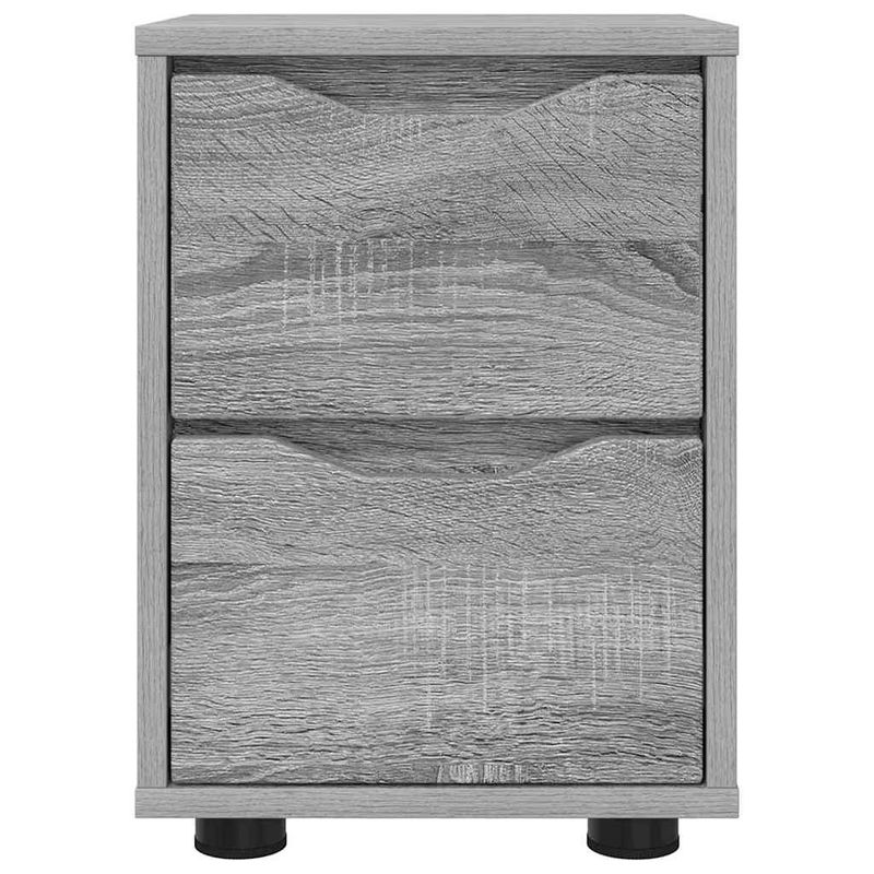 Casa si Gradina - Mobilier - Comode si corpuri - Noptiere - Noptiere cu sertar 2 pcs Gri Sonoma 30,5 x 30 x 43 cm - Infinity.ro