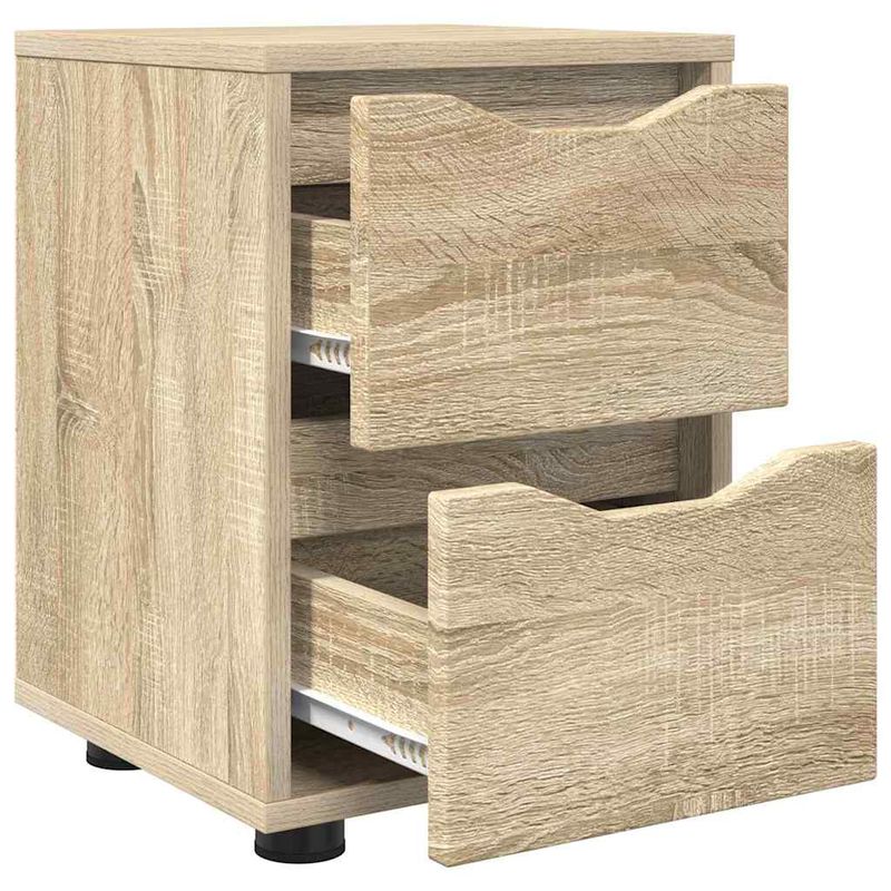 Casa si Gradina - Mobilier - Comode si corpuri - Noptiere - Noptiere 2 pcs Stejar Sonoma 30,5 x 30 x 43 cm - Infinity.ro